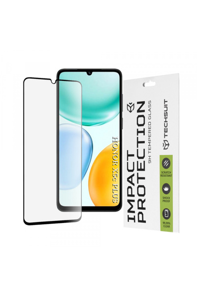 Techsuit Folie de protectie Ecran pentru Honor X5c Plus, Sticla Securizata, F...