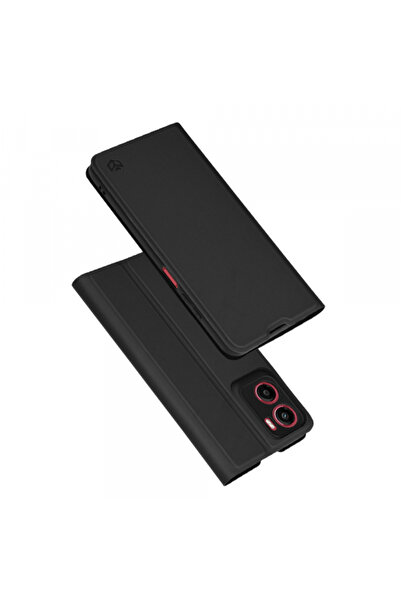 Techsuit Husa pentru Motorola Moto E15 / G05, Techsuit, Magskin Book, Neagra