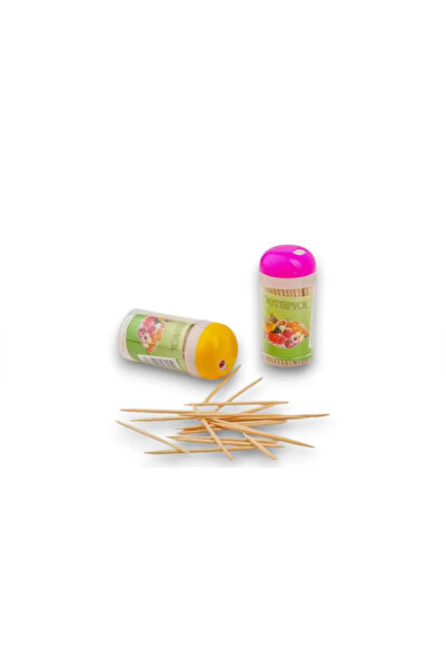 JML1 Bamboo Toothpicks in Plastic Tube 80pcs, 12/set wholesale