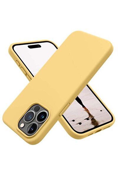 festive Silicone Case for iPhone 15 Pro Silky Soft Touch Full-Body Protective Phone Case, Anti-Scratch