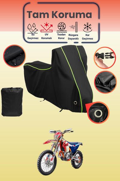 Dokaca Neo غطاء دراجة نارية متوافق مع KTM 250 EXC-F Six Days موديل قماش مجدّل...