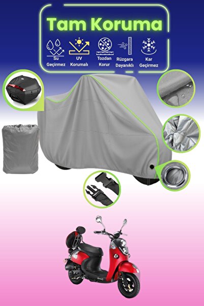 Dokaca Neo غطاء حماية رمادي نيون قماش مجدّل متوافق مع حقيبة الخلفية Kuba Tren...