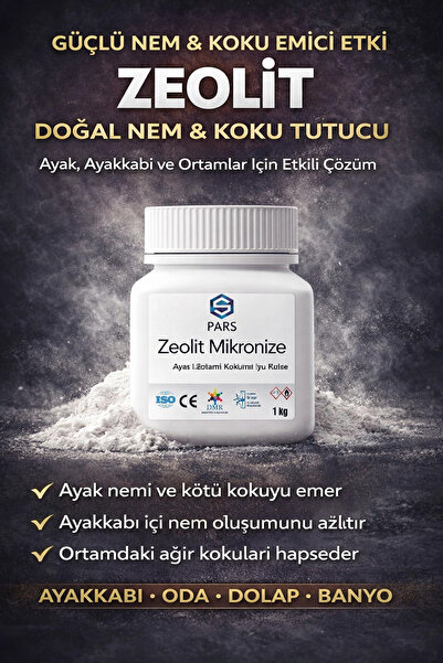 Pars FreshStep Zeolit Ayak & Ortam Nem ve Koku Emici 1 Kg
