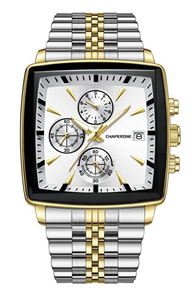 Chaperone CH152M Metal kordonlu Erkek Kol Saati