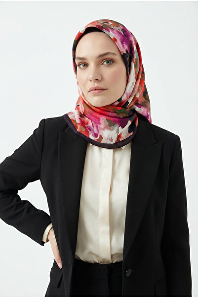 Akel Spring Scarf Camouflage Pastel Pattern