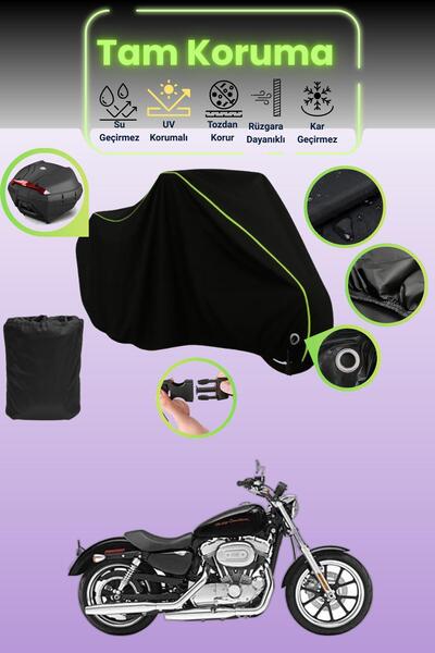 Dokaca Neo حقيبة خلفية سوداء نيون قماش مجدّل متوافقة مع حقيبة هارلي ديفيدسون ...