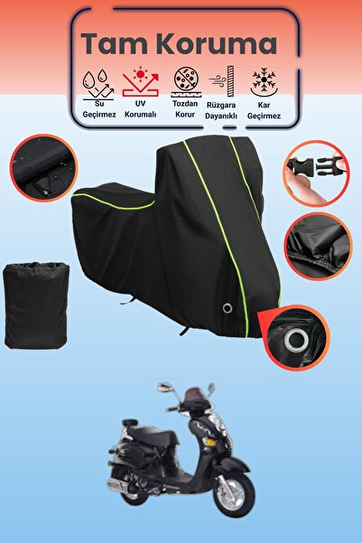 Dokaca Neo غطاء دراجة نارية متوافق مع كانوني كلاسيك 125، غطاء واقي من ماركة ك...