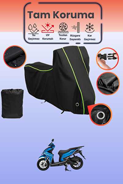 Dokaca Neo غطاء دراجة نارية متوافق مع كانوني ريسا 125، غطاء واقي من ماركة كان...