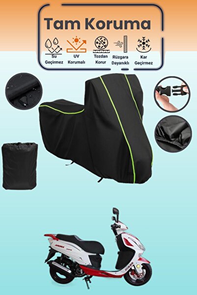 Dokaca Neo غطاء محرك متوافق مع جوكر من بلاك نيون قماش مجدّل أرورا AR 150 T8-H...