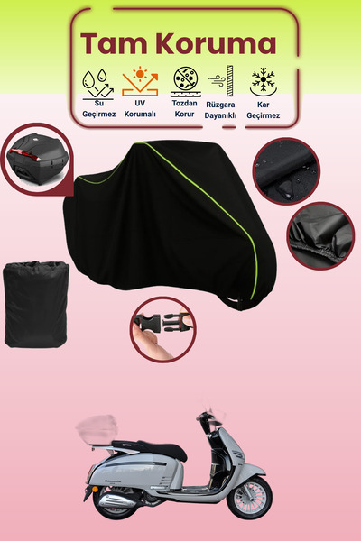 Dokaca Neo حقيبة خلفية باللون الأسود النيون قماش مجدّل متوافقة مع يوكي ريزوتو...