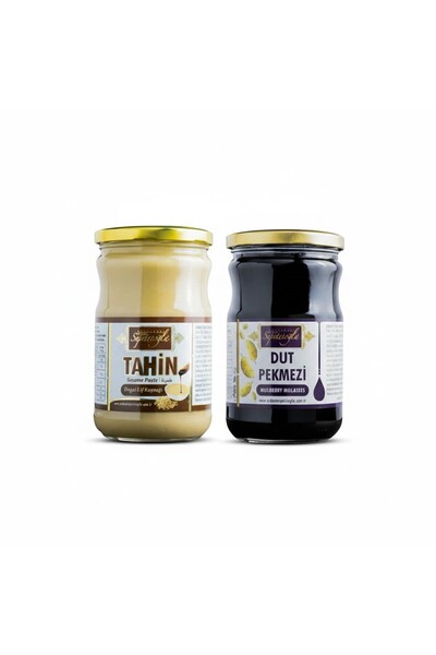 Sepetçioğlu Kastamonu Famous 2-Piece Set Tahini 650 g & Mulberry Molasses 800 g