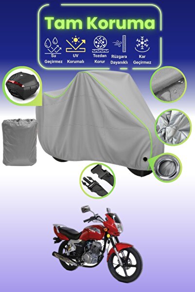 Dokaca Neo غطاء دراجة نارية متوافق مع Kuba KH125-12D، غطاء حماية، رمادي نيون ...