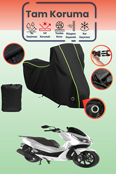 Dokaca Neo غطاء دراجة نارية متوافق مع Motolux MCX 125، غطاء واقي من ماركة Bla...