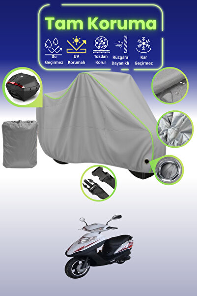 Dokaca Neo غطاء حماية رمادي نيون قماش مجدّل متوافق مع حقيبة الخلفية Kuba KM 1...