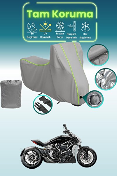 Dokaca Neo غطاء محرك متوافق مع دراجة دوكاتي ديافيل XDiavel S باللون الرمادي ا...