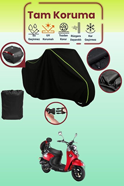 Dokaca Neo حقيبة خلفية باللون الأسود النيون قماش مجدّل متوافقة مع قماش الدراج...