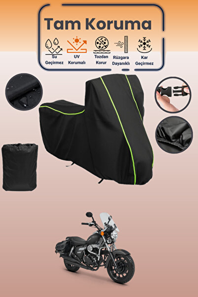 Dokaca Neo Black Neon Corded Fabric Kuba Superlight 125 Compatible Engine Cov...