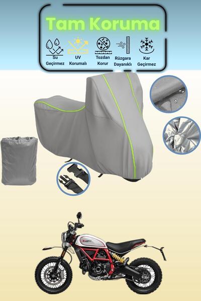 Dokaca Neo غطاء دراجة نارية متوافق مع دراجة نيون قماش مجدّل دوكاتي سكرامبلر د...