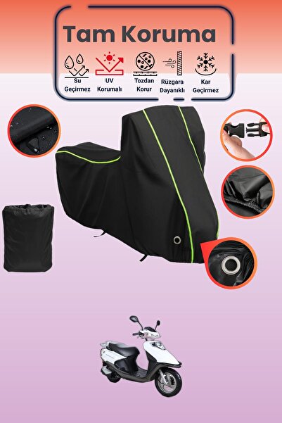 Dokaca Neo غطاء دراجة نارية متوافق مع كوبا روكا 100 ماكس، غطاء واقي أسود نيون...