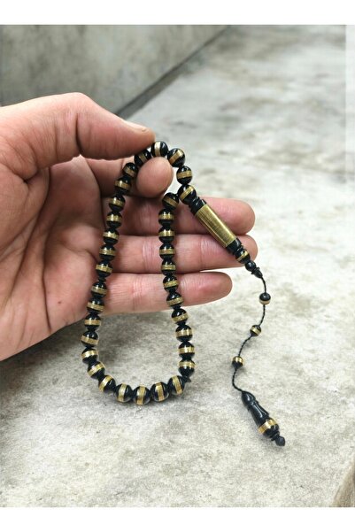 İnan Tesbih Kuka Brass Wrist-Strapping Prayer Beads System with Tassles