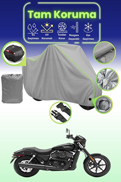 Dokaca Neo حقيبة خلفية رمادية نيون قماش مجدّل متوافقة مع دراجة نارية هارلي دي...