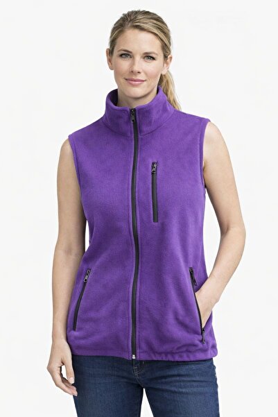 Mekaizen Unisex Polar Yelek – Fermuarlı 3 Cepli Yumuşak Polar Kumaş, Sıcak Tu...