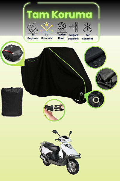 Dokaca Neo حقيبة خلفية وقفل أسود نيون قماش مجدّل متوافقة مع قماش الدراجة النا...