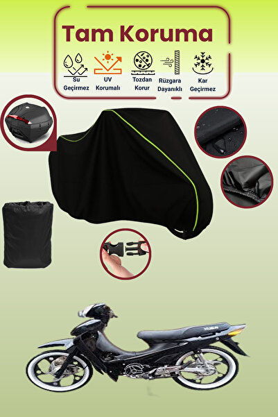 Dokaca Neo حقيبة خلفية باللون الأسود النيون قماش مجدّل متوافقة مع قماش الدراج...