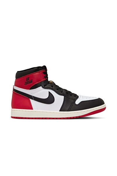 JORDAN Pantofi sport Air 1 Retro High OG negri cu vârf - 43