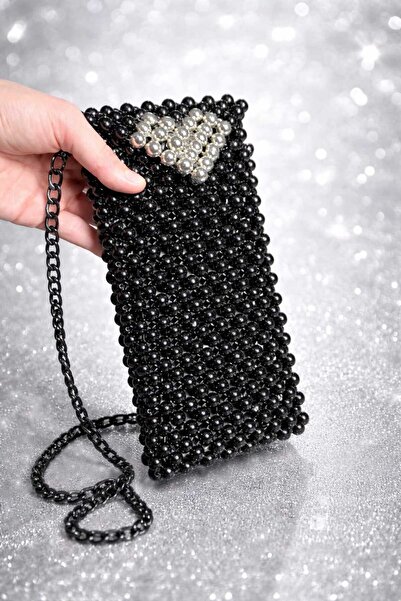 MİRİ SHOOP BONCUKLU ASKILI TELEFON ÇANTASI