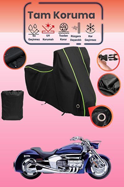 Dokaca Neo غطاء دراجة نارية متوافق مع هوندا فالكيري رون متوافق مع قماش مجدّل ...
