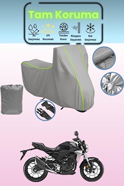 Dokaca Neo غطاء دراجة نارية متوافق مع هوندا سي بي 250 آر قماش مجدّل باللون ال...