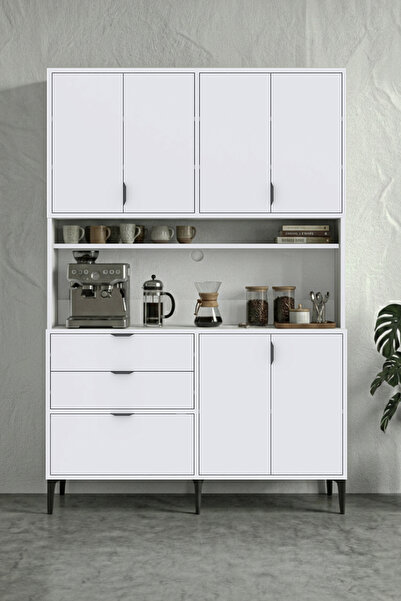 SARMOBİ Harmony Maxi 7 Kapaklı 2 Çekmeceli Kahve Köşesi, Mutfak Stüdyosu