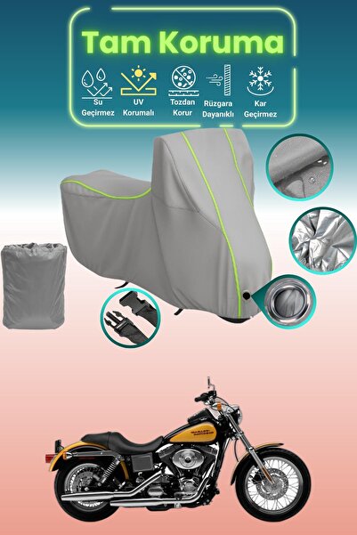 Dokaca Neo غطاء محرك متوافق مع هارلي ديفيدسون داينا لو رايدر FXDLI باللون الر...