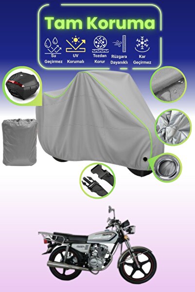 Dokaca Neo غطاء دراجة نارية متوافق مع Kuba CG150، غطاء حماية متوافق مع دراجة ...