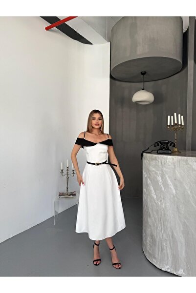 NOVEMBER Fashion Graduation & Wedding & Engagement Dress with Belt