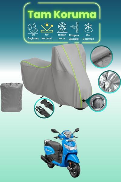 Dokaca Neo غطاء حماية رمادي نيون قماش مجدّل متوافق مع هيرو بليزور 110، غطاء ح...