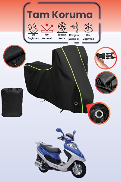 Dokaca Neo غطاء دراجة نارية متوافق مع كانوني تريكس 150، غطاء واقي من ماركة كا...