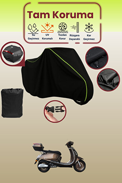 Dokaca Neo حقيبة خلفية باللون الأسود النيون قماش مجدّل متوافقة مع يوكي مارجري...