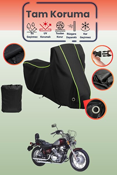 Dokaca Neo غطاء دراجة نارية متوافق مع Bisan Roadstar 250، غطاء واقي من ماركة ...