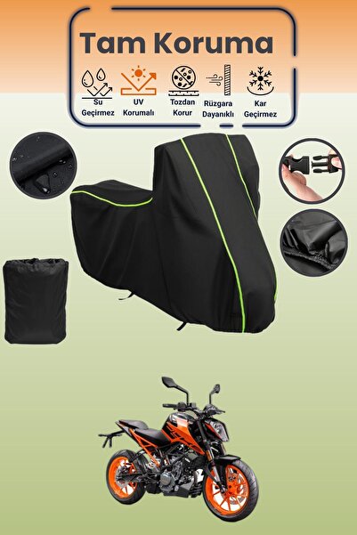 Dokaca Neo غطاء محرك متوافق مع KTM 200 Duke باللون الأسود النيون، غطاء حماية،...