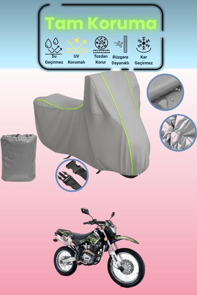 Dokaca Neo غطاء دراجة نارية متوافق مع غراي نيون قماش مجدّل كوبا بلاك كات، غطا...