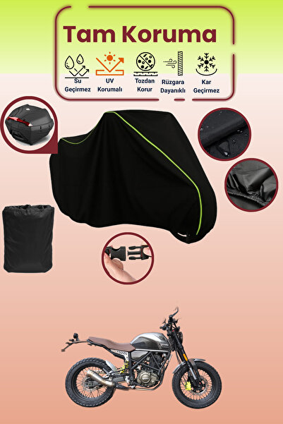 Dokaca Neo حقيبة خلفية سوداء نيون قماش مجدّل متوافقة مع يوكي ZY125-15A، قماش ...