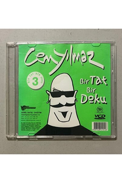 BKM Cem Yılmaz طعم واحد وملمس واحد 3 Vcd (Vcd الأصلي)