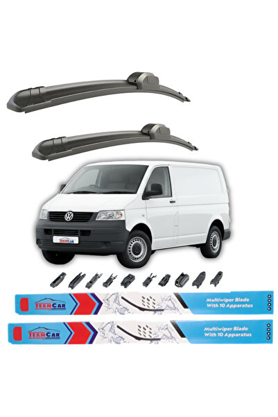 TEAMCAR Ștergătoare de parbriz Volkswagen T5 Transporter Panel Van 2003-2009 ...