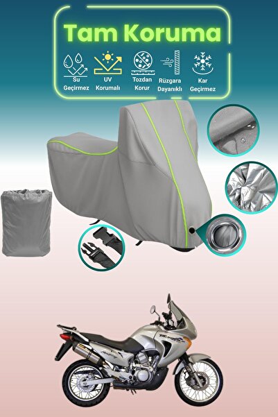 Dokaca Neo غطاء محرك متوافق مع هوندا XL 650 Transalp متوافق مع قماش مجدّل قفل...