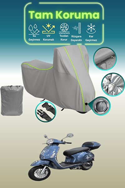 Dokaca Neo غطاء حماية رمادي نيون قماش مجدّل متوافق مع كينج موتور رانا، غطاء ح...