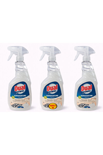 Dual Power Set 3 pcs Universal Degreaser Marsiglia – 3 x 750 ml