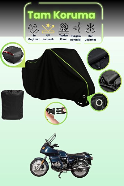 Dokaca Neo غطاء دراجة نارية متوافق مع BMW R 800 RT، غطاء واقي من ماركة Black ...