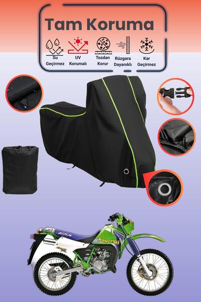 Dokaca Neo غطاء دراجة نارية متوافق مع كاواساكي KMX 125، غطاء واقي من ماركة Bl...
